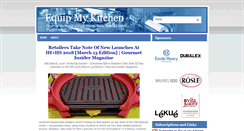 Desktop Screenshot of equipmykitchen.com